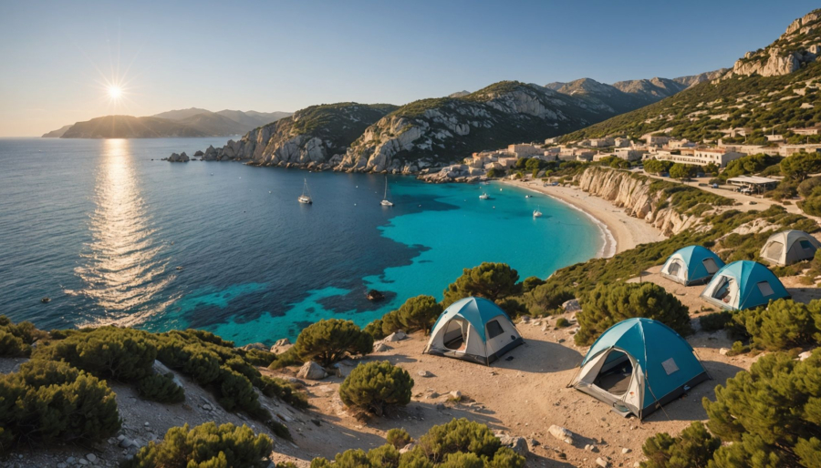 Die besten campingplaetze direkt am meer auf korsika