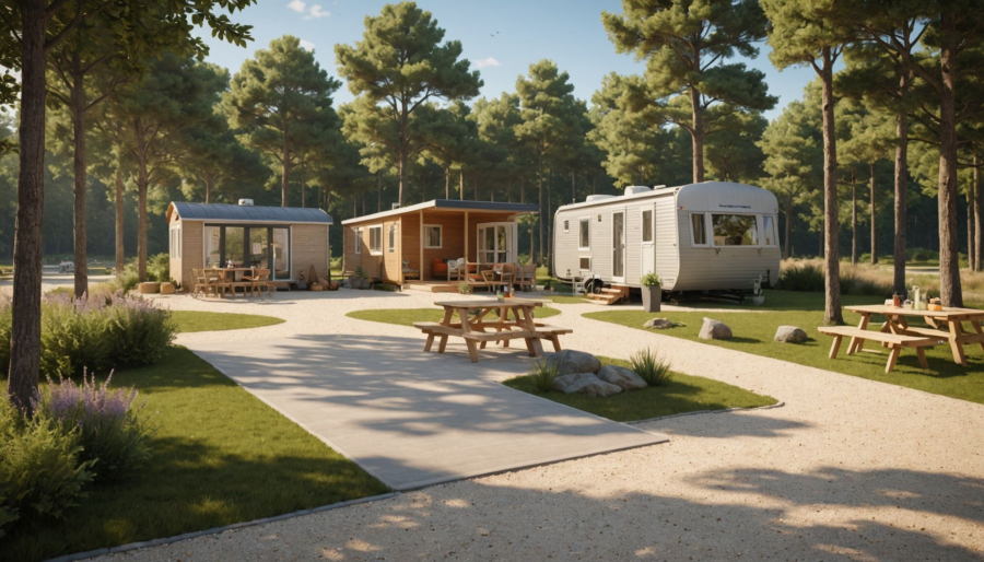 Komfortables camping in moliets: was sie über mobilheime wissen sollten